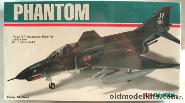 Airfix 1/72 F-4 Phantom II - USAF - USAirfix Issue, 40040 plastic model kit